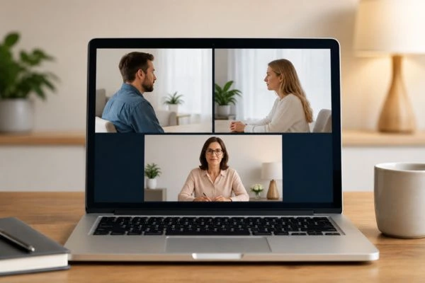 Image of online shuttle mediation Bideford